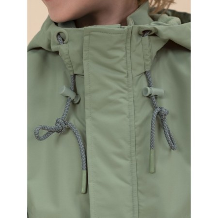 Windbreaker for boys, height 146 cm, green color-10