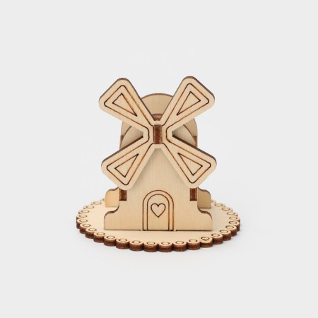 Toothpick stand "Mill", 7 × 7 × 7 cm-1