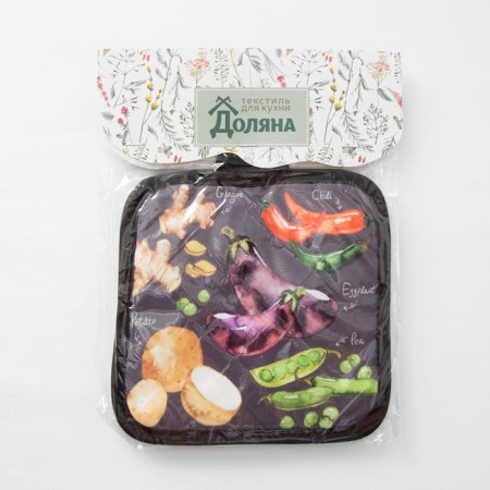 Kitchen set of the “Vegetables” shares, a grade 17x17 cm - 2 pcs-3
