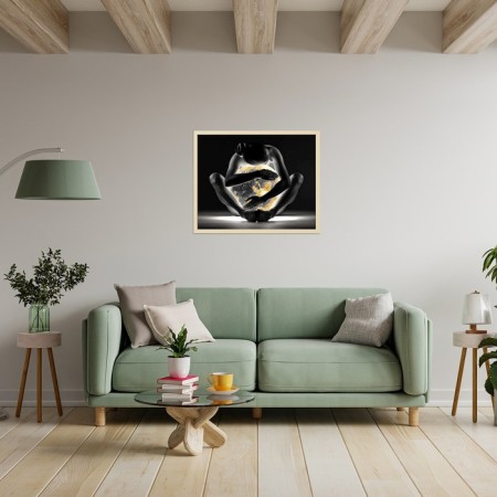Picture on numbers with a whip 40 × 50 cm "Hugging of the night" 10 colors-3
