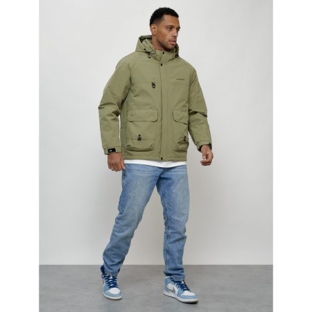 Spring jacket, size 50, light green color-10