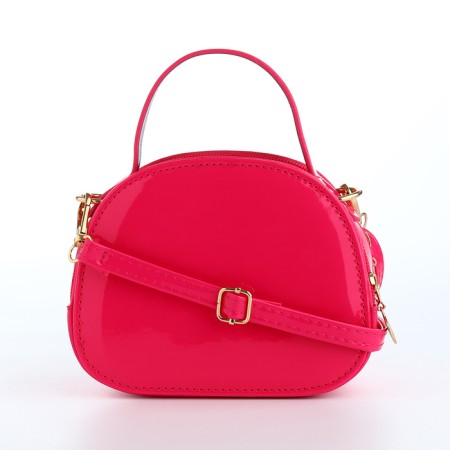 Bag's bag with lightning, raspberry color-1
