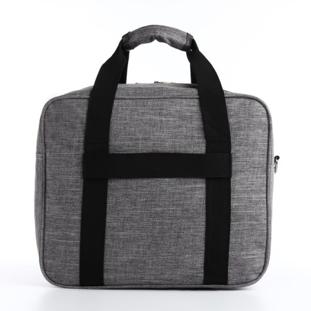 Road bag with lightning, long belt, gray color-1
