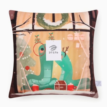 Czech on the pillow Ethel "Love in love" 40x40 cm, velor-6