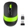 Mouse A4Tech FSTYLER FG10CS AIR Black/Green optical (2000DPI) Silent Wireless USB 1033858