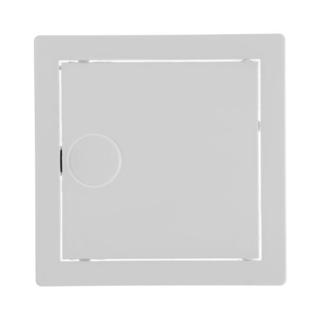 Revisionine "Vento" DR1010PZ, 100 x 100 mm, with a pressure lock "Push", plastic