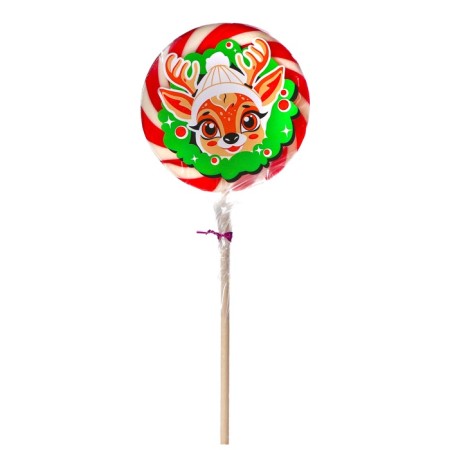New Year. Caramel candy figure Sweet Ness "New Year's deer", 30 g-1