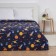 Crystick Ethel Milky Path 143x215 cm, 100% cotton, calico