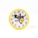 Clock - desktop an alarm clock "Live bright", discrete move, dial d -8 cm, 9.5 x 9.5 cm, aa
