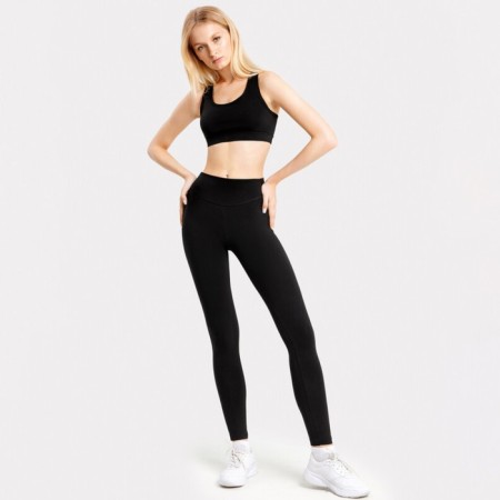 Female leggings, black color, size 50/xl-1