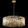 Suspendor Lamp Citilux "Ingvar" CL334293, 77x77x45 cm, 10x60W, E14, brown color