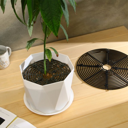 Protective lattice for indoor plants, d = 30 cm, plastic-14
