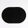 The rug is a groomed moisture -drinking “scales”, 40 × 60 cm, black color