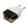 Network charger MAIMI C100, USB, 3 A, Type-C, 3 A, 20 W, PD, translucent