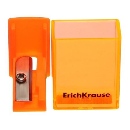 Zapochilka 1 hole Erichkrause "City Mini" Neon, with a container, plastic, mix-5