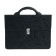 Business portfolio 350 x 260 x 100 mm, fabric "Sestroretsk" black jacquard 49907 2s11