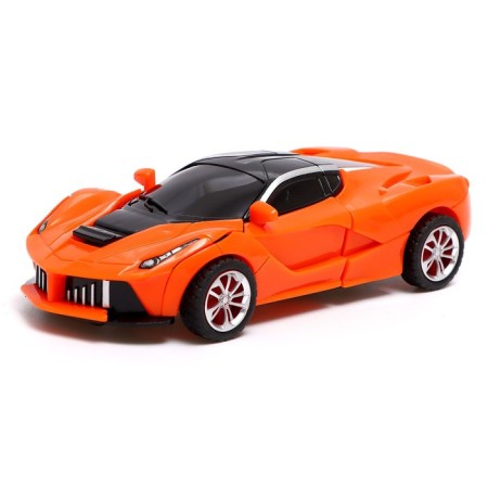 Inertial “sports car” robot, transforms in a collision, mixing color-11
