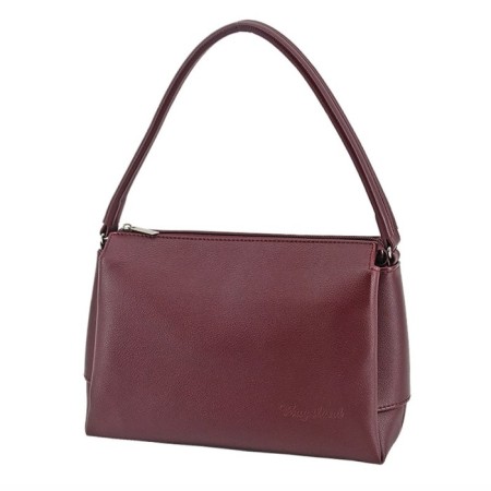 Women's bag (B2719-07110) Artificial leather, burgundy, 1x210x25 cm