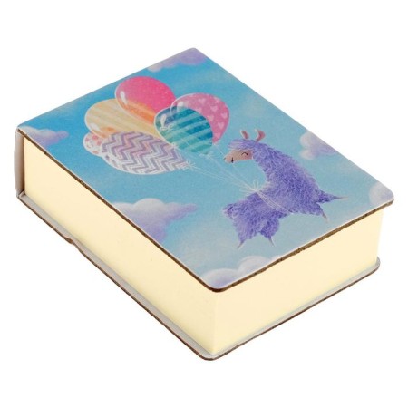 Notepad B8, 63 x 83 mm, 250 sheets Smart Journal, hard cover, tinted block 70 g/m2, mix-4