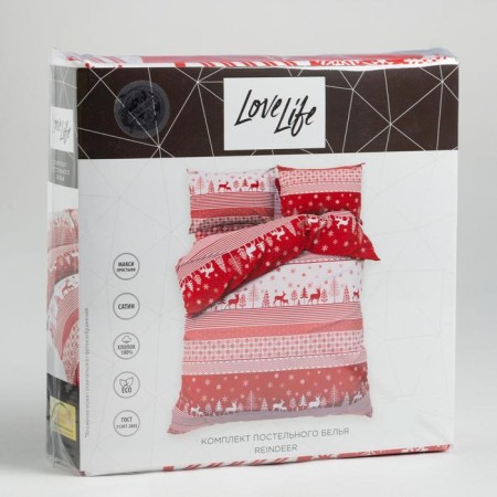 Lovelife Linery 1.5P REINDEER 143*215cm, 150*225cm, 50*70cm-2pcs-6