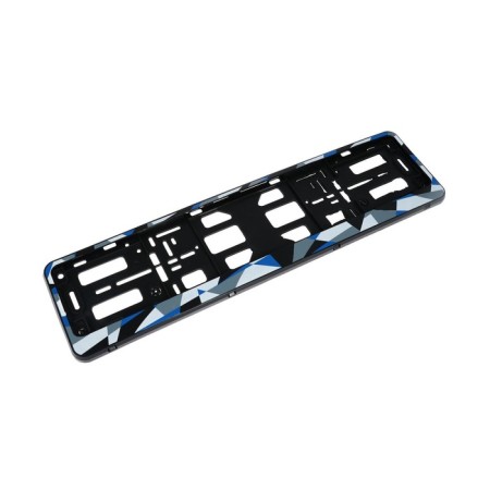 Frame for a car number, book, blue, "avant -garde"-3