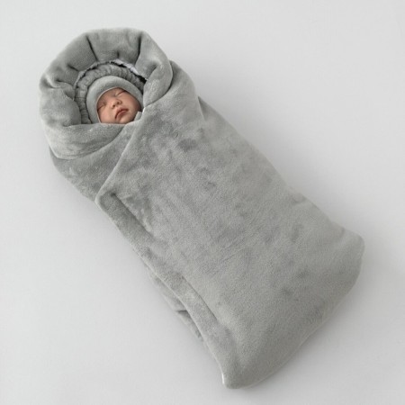 Set for discharge Winter Kinderlitto "Domovyen", 5 items, height 56-62 cm, color gray color-1