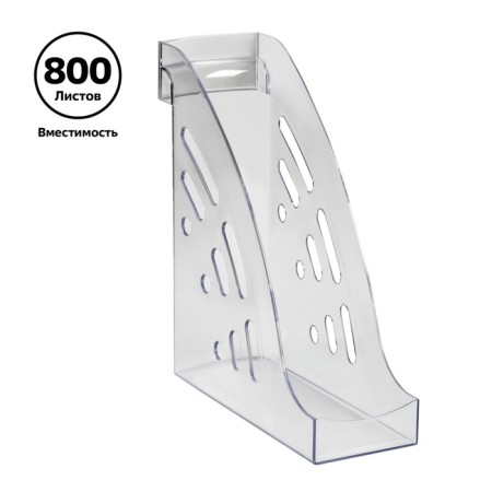 Paper tray Vertical Istanm "Expert", transparent, width 95mm