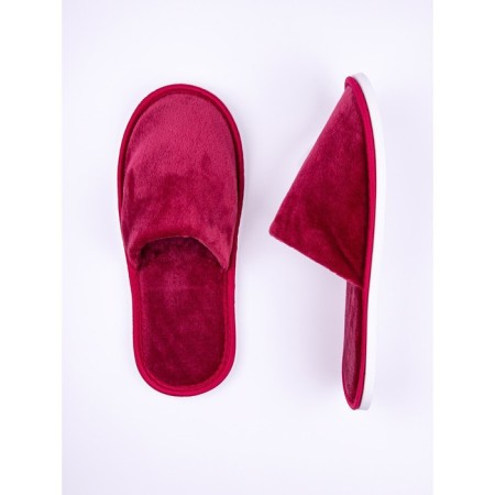 Women's slippers Amaro Home, size 39-41, burgundy color-2