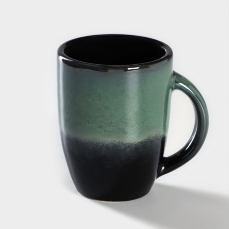 Porcelain mug Verde Notte, 300 ml, porcelain