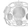 Lamp Bayerlux 2743/1wt E27 40W white 32x32x24-124 cm