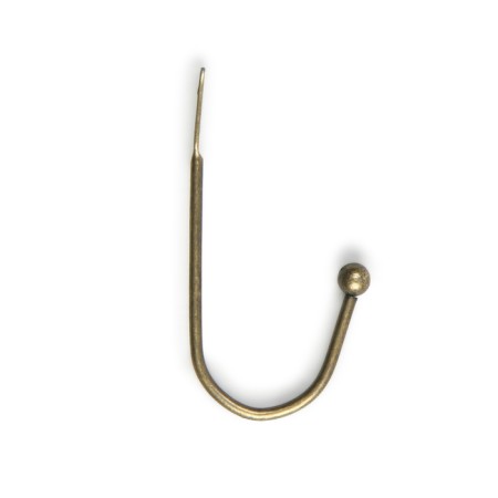 Hook furniture tundra TKO003, one -rod, bronze-3