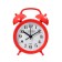 Clock - desktop's alarm clock, discrete move, 9.8 x 12 cm, aa