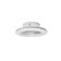 Mantra Alisio, LED, 4900LM, 2700-5000K, 165 mm, white color, white