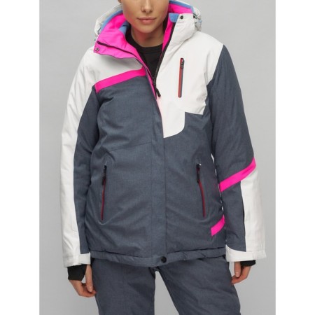 Ski suit female, size 42, white color-25