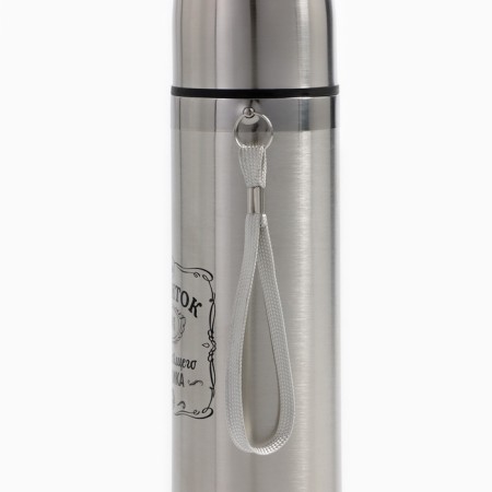 Thermos, 500 ml, a guillary "man's drink", with a circle, retains heat 10 hours, 6.5 x 24 cm-6