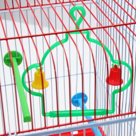 Poultry cell is equipped BD-1/2Q, 30 x 23 x 39 cm, red (packing 12 pcs)-9