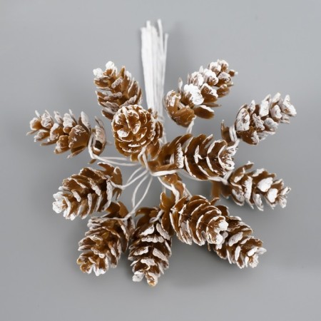 Decor for creativity "cones" (1 set = 1 bouquet) in the bouquet 12 pcs 11x2x2cm-2