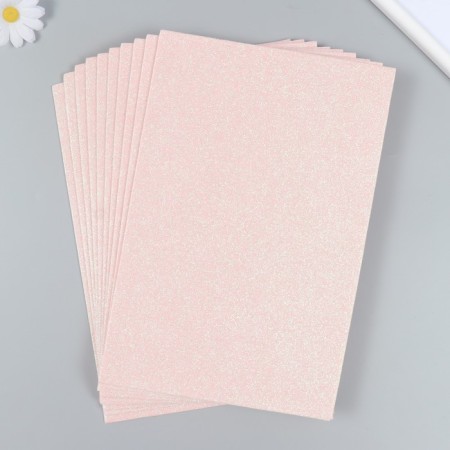 Glitter felt 20x30 cm 2 mm, light-peach
