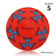 Ball football onlytop, PVC, machine stitching, 32 panels, p. 5, color mix