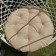 Pillow for swing "Tina", diameter 60 cm