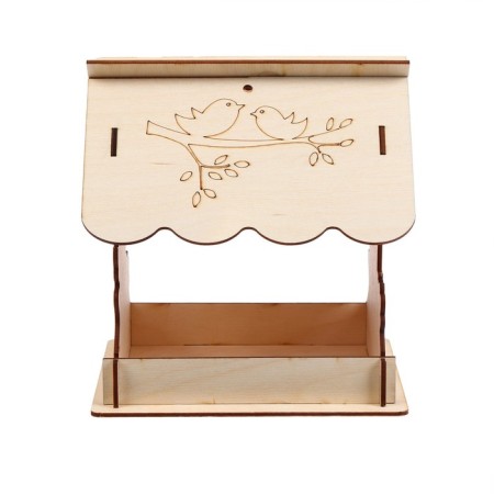 Bird feeder "Bird on a branch", 19 × 21 × 21 cm, Greengo-11