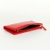 Women's wallet on magnets, red color