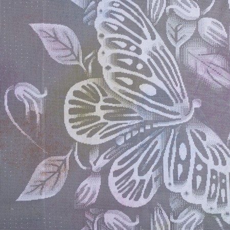 Tulle to the kitchen with a curtain tape, 300x160 cm, 100% polyester-1