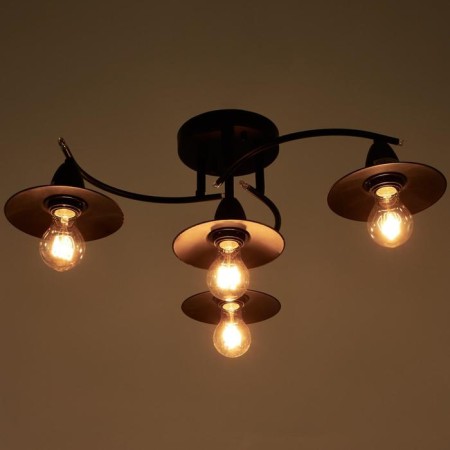 Chandelier 70008/4 4x40W E27 Black 50x50x30 cm-2