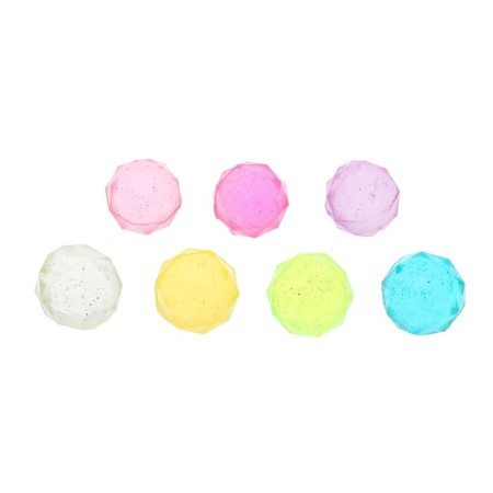 Rubber ball "Crystal", 2.5 cm, mix color-1