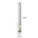 Suspension lamp "Regent" LED 5W 4000k white 3.3x3.3x30-130cm