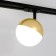 Elektrostandard track lamp, Glob, 120x120x180 mm, GX53, brass color