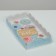 Cookie box, confectionery packaging with PVC lid, have a nice day, 10.5 x 21 x 3 cm