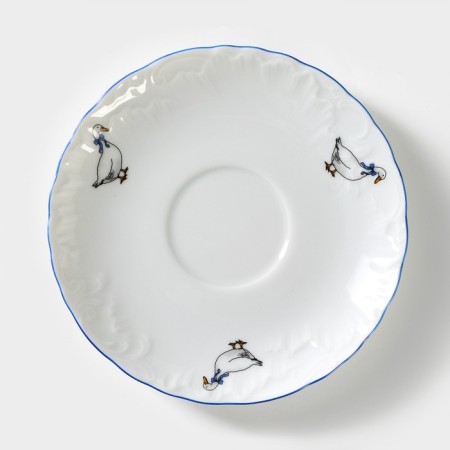 Steveler "Rococo. Geese ", d = 15.7 cm