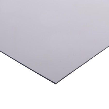 PET-A sheet, thickness 1 mm, 2.05 × 1.25 m, without UV, transparent